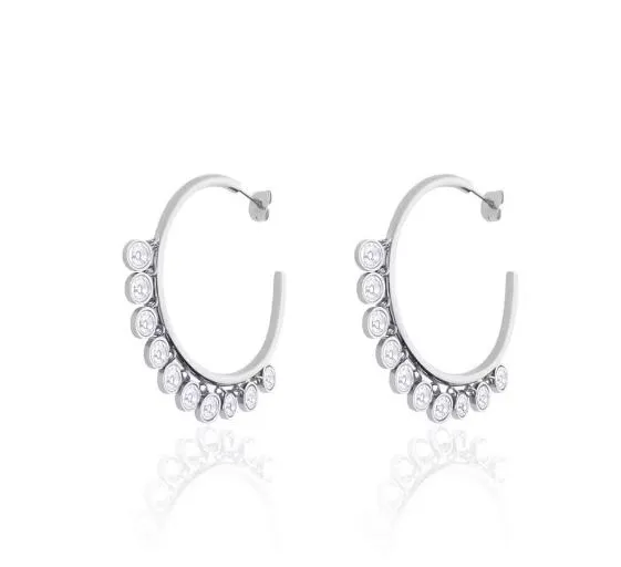 Orecchini donna Stroili a cerchio lady chic wow acciaio 1673322