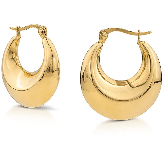 Orecchini donna gioielli Ops Objects Fancy Bold in acciaio dorato opsor-802