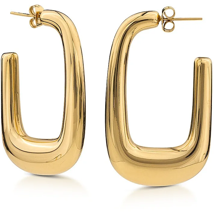 Orecchini donna gioielli Ops Objects Fancy Bold in acciaio dorato opsor-806