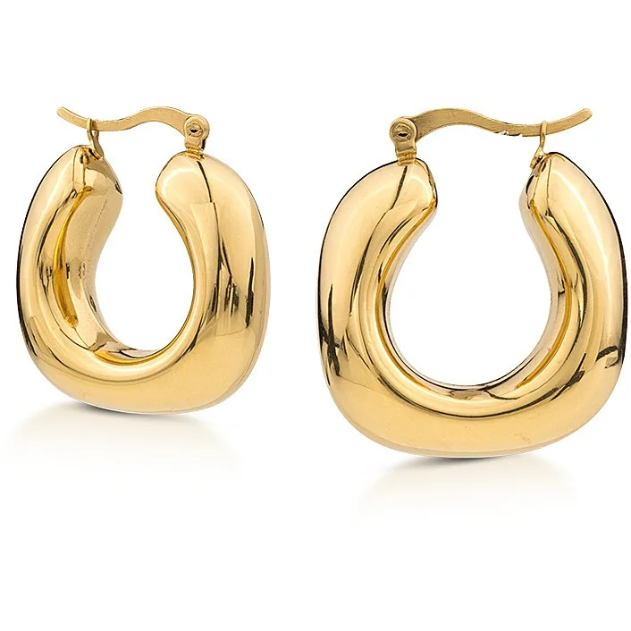 Orecchini donna gioielli Ops Objects Fancy Bold in acciaio dorato opsor-808