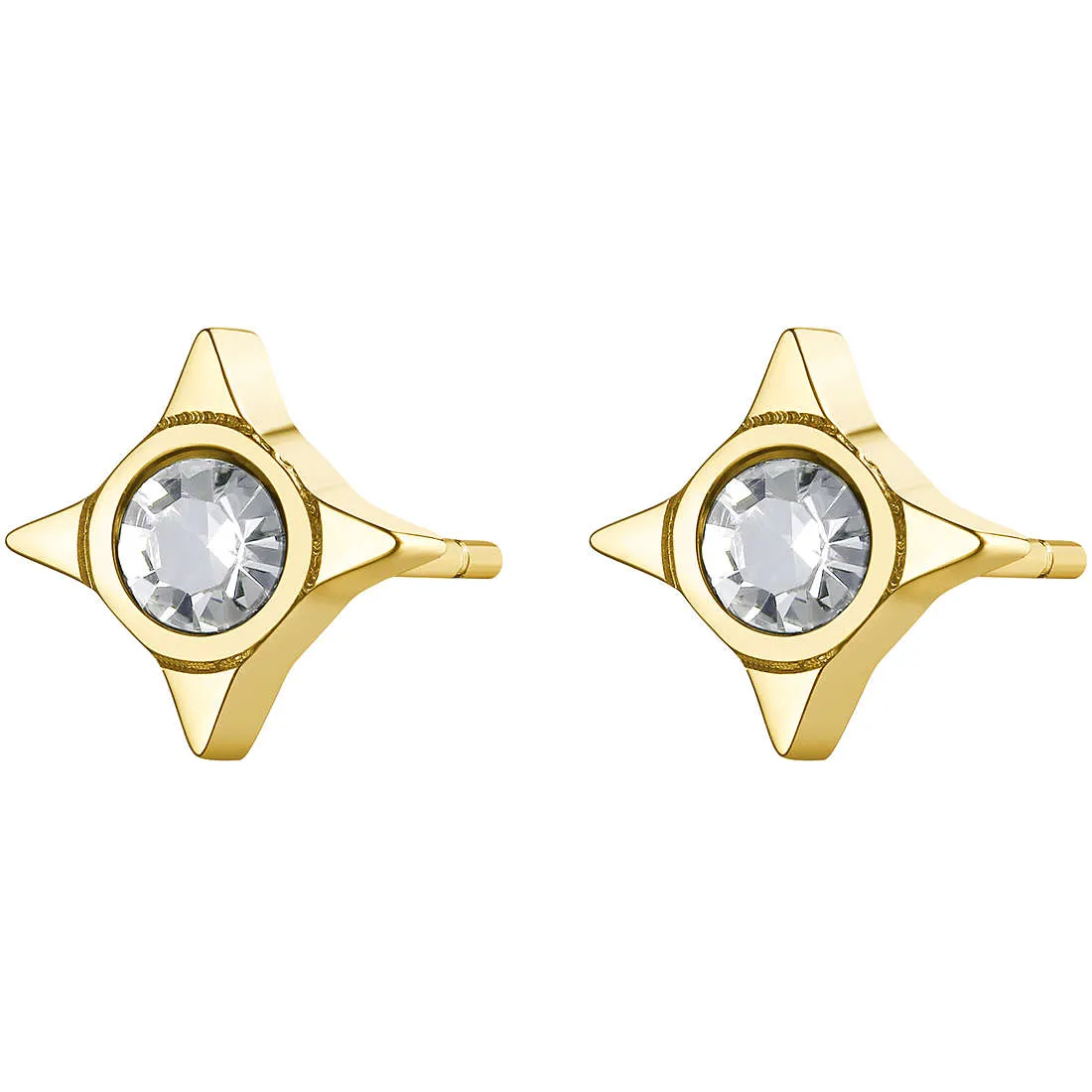 Orecchini donna gioielli Sagapò Click sck49 a stella
