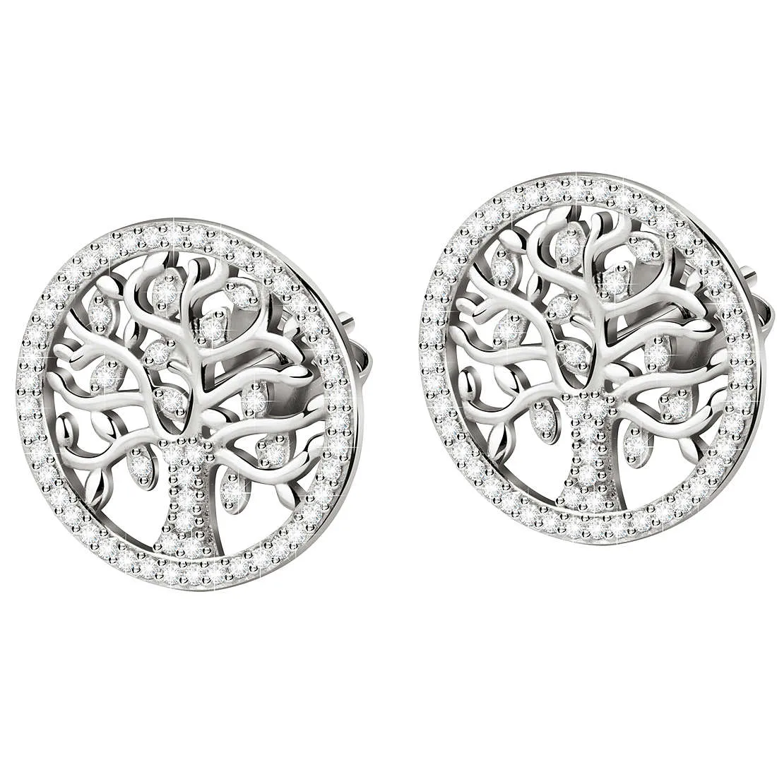 Orecchini in argento donna gioielli Morellato albero della vita SATB02