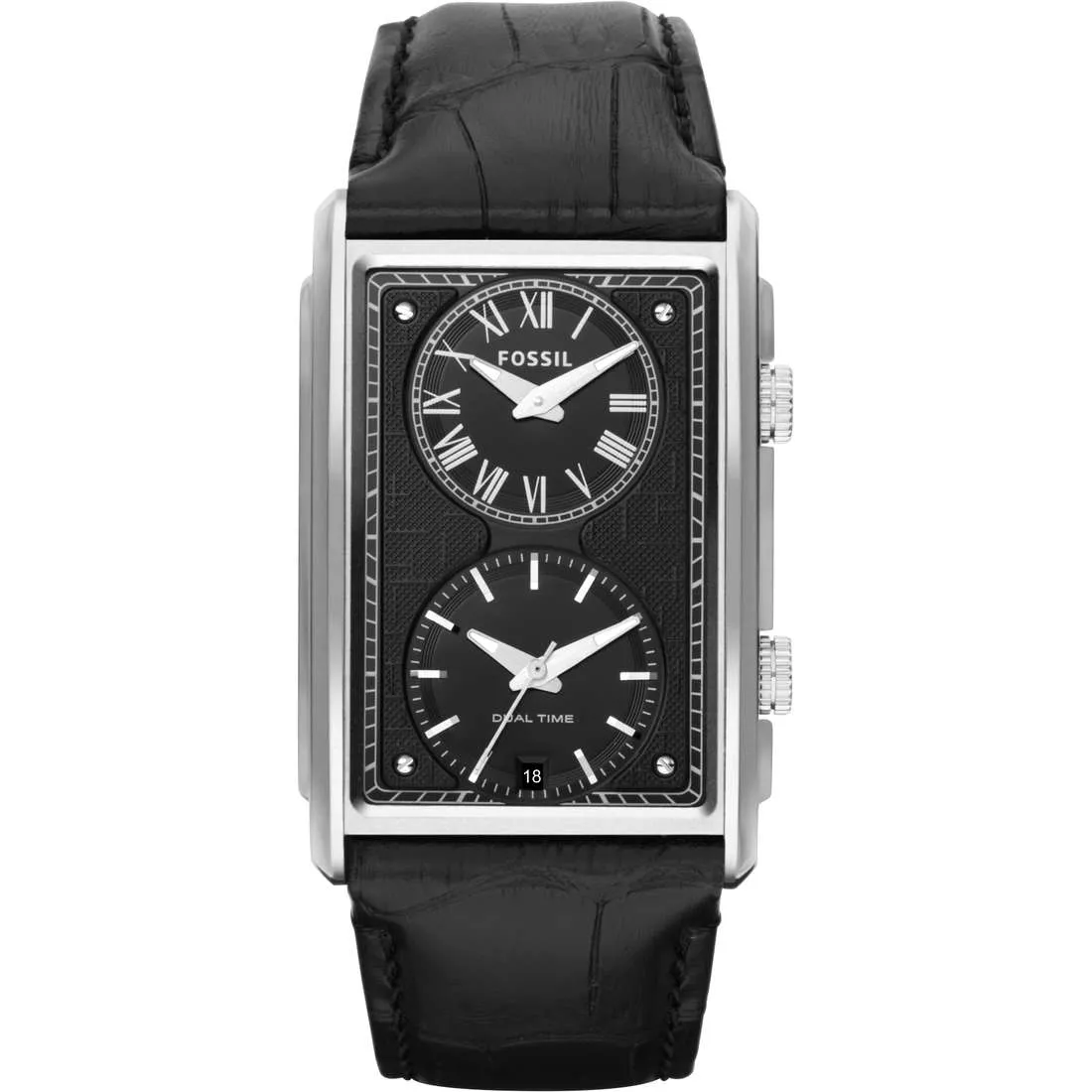 Orologio Dual Time Uomo Fossil