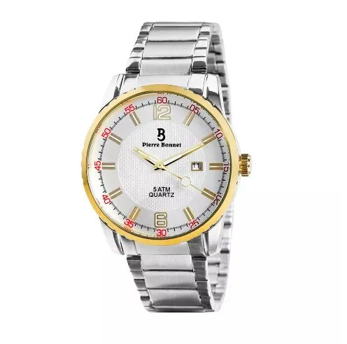 Orologio da uomo con movimento a quarzo con data Pierre Bonnet 6457d