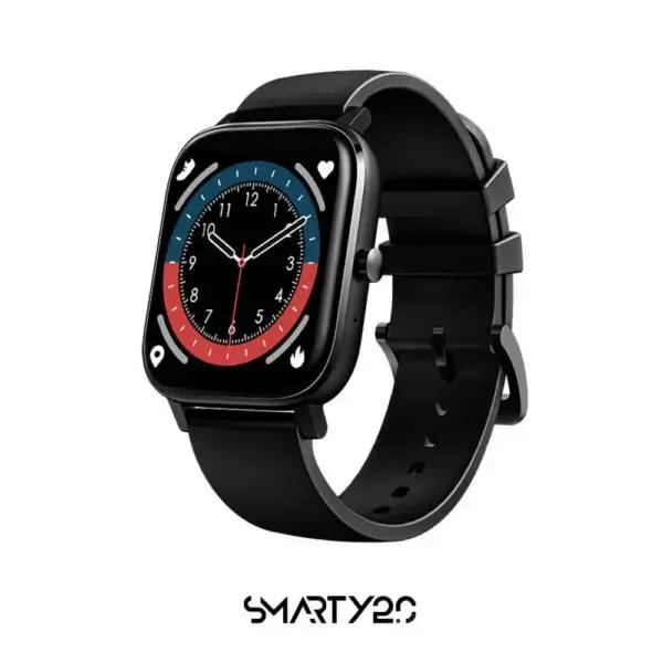 Orologio smartwatch uomo cinturino in gomma nero Smarty 2.0 SW098A