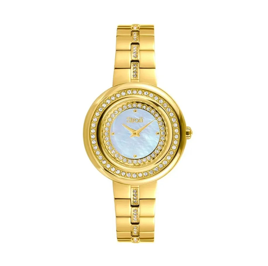 Orologio solo tempo donna Stroili julie quadrante madreperla bianca 1679701