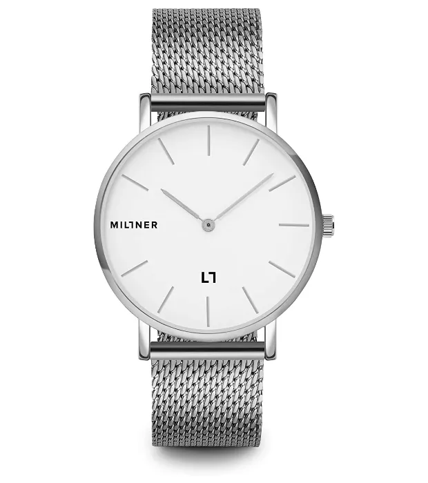 Orologio unisex solo tempo Millner Mayfair S Silver in acciaio MLW0012