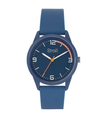 Orologio uomo Stroili so fancy malta quadrante blu 1674249