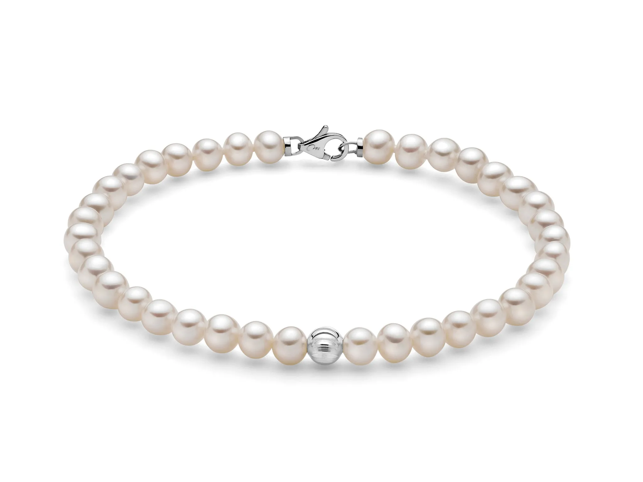 Miluna Bracciale Perle 4,5 - 5