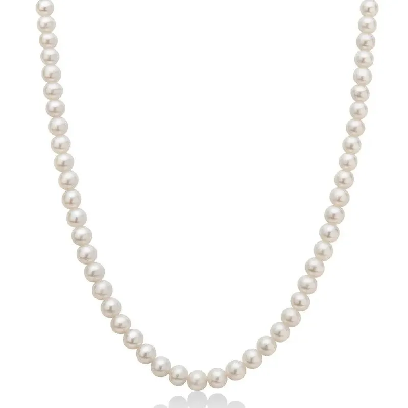 Collana donna Miluna in oro e perle 5,5/6 mm PCL4197V