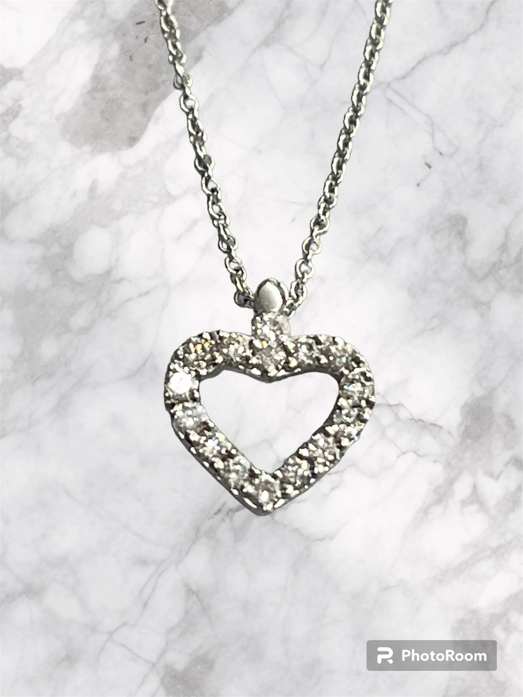 Casta Collana Cuore Con Diamanti