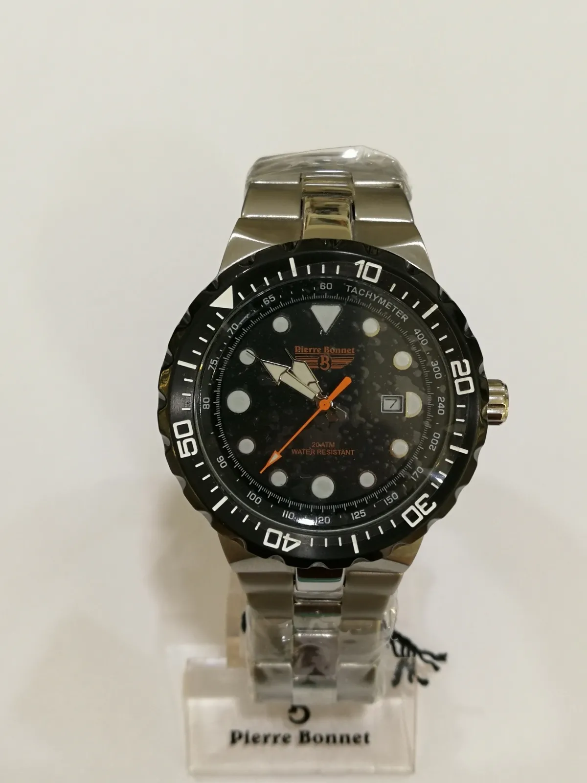 Pierre bonnet orologio uomo in acciaio 6257a