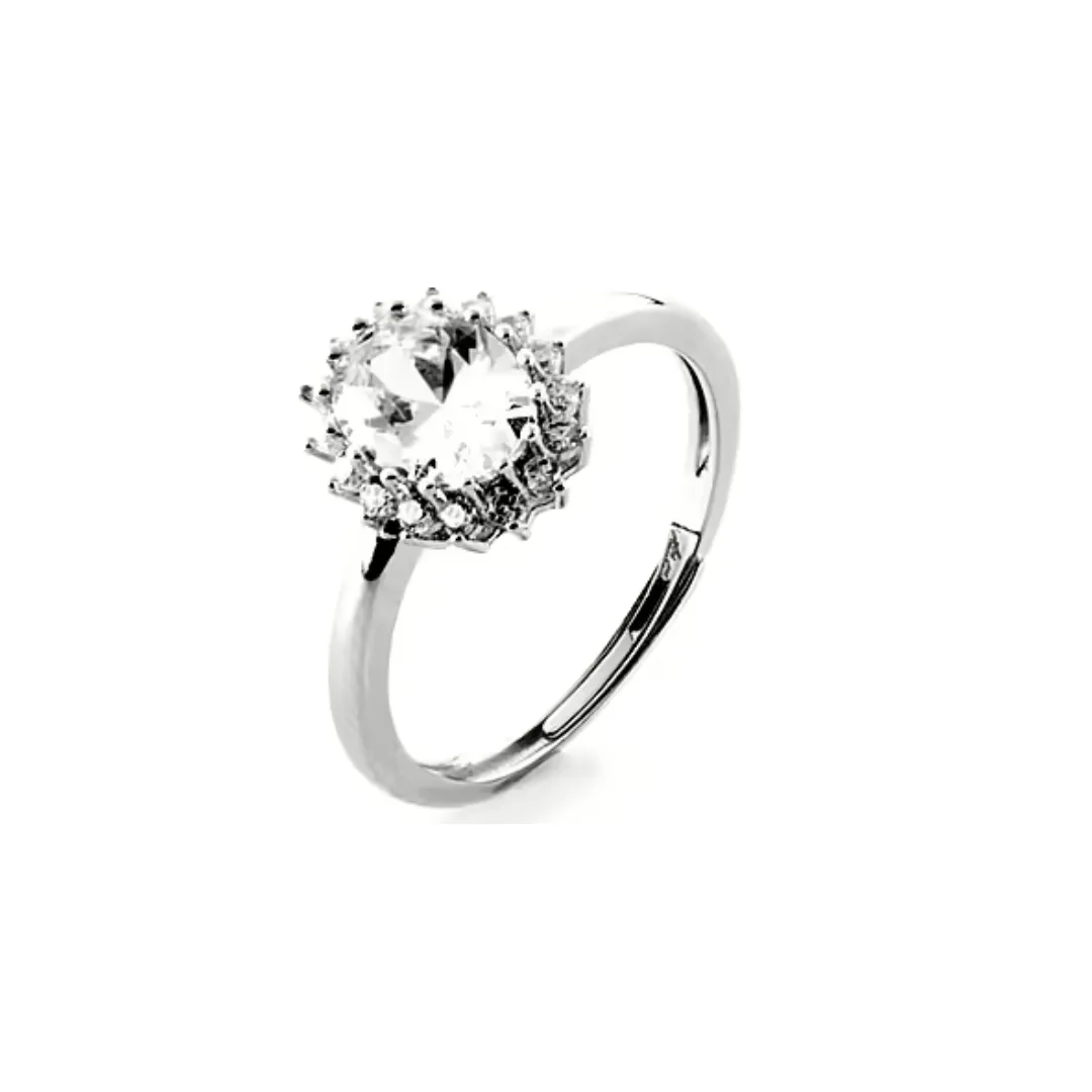 Anello in Argento 925 con Zirconi – 4US Cesare Paciotti 4UAN6050W