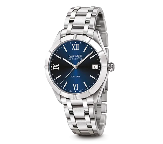 Eberhard Aquadate Grande Taille Blu 41045 CA