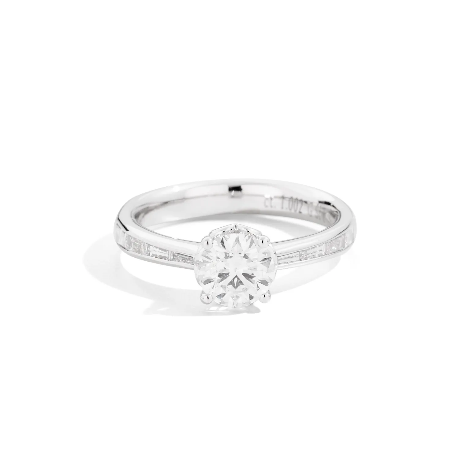 Recarlo anello solitario Anniversary con tepper