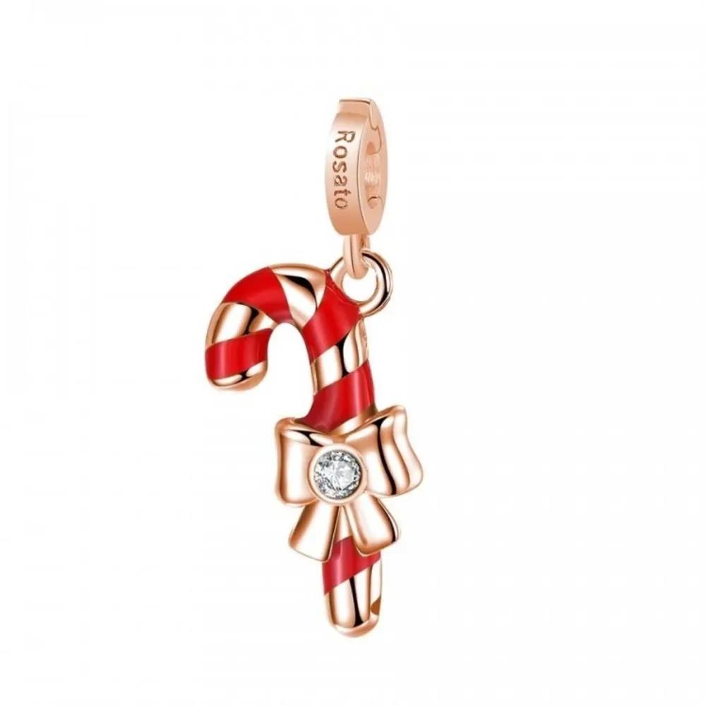 Rosato Charm Bastoncino Zucchero con Smalti RZLE054