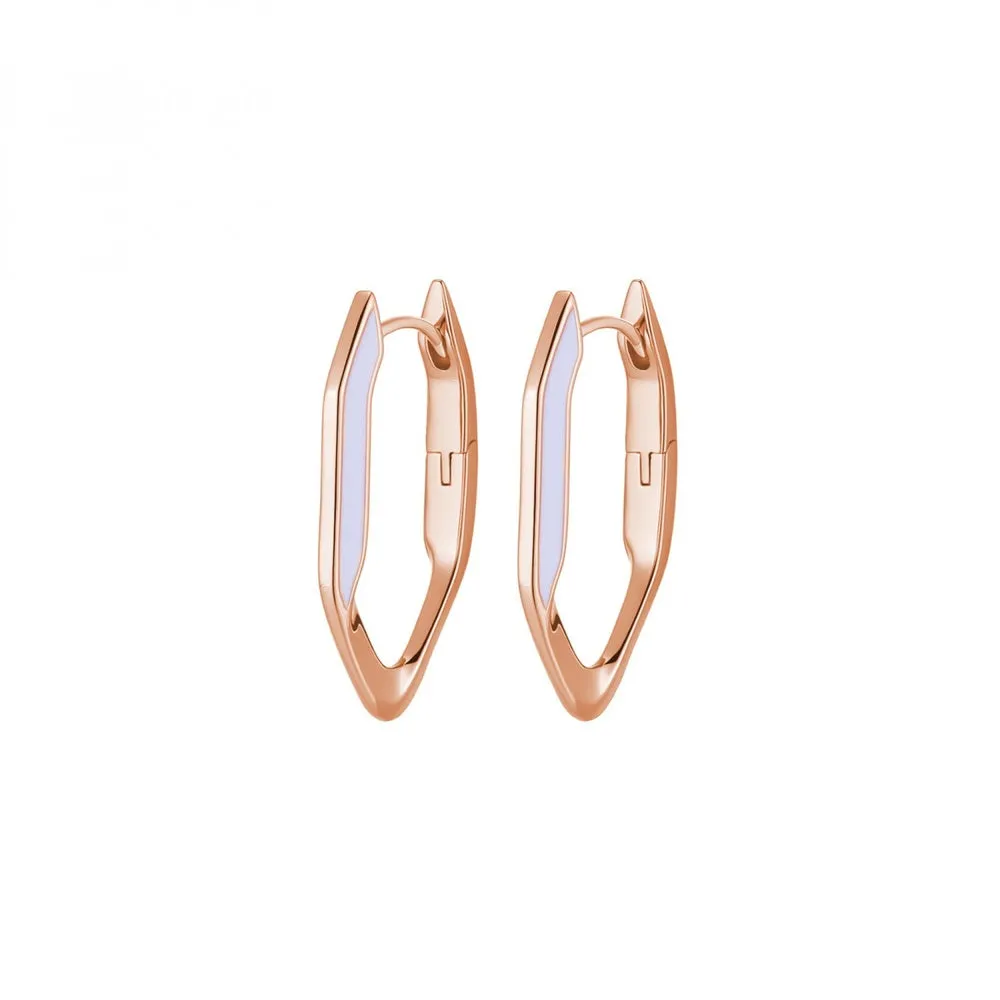 Rosato Orecchini Pendenti Groumette con Smalto RZEV24