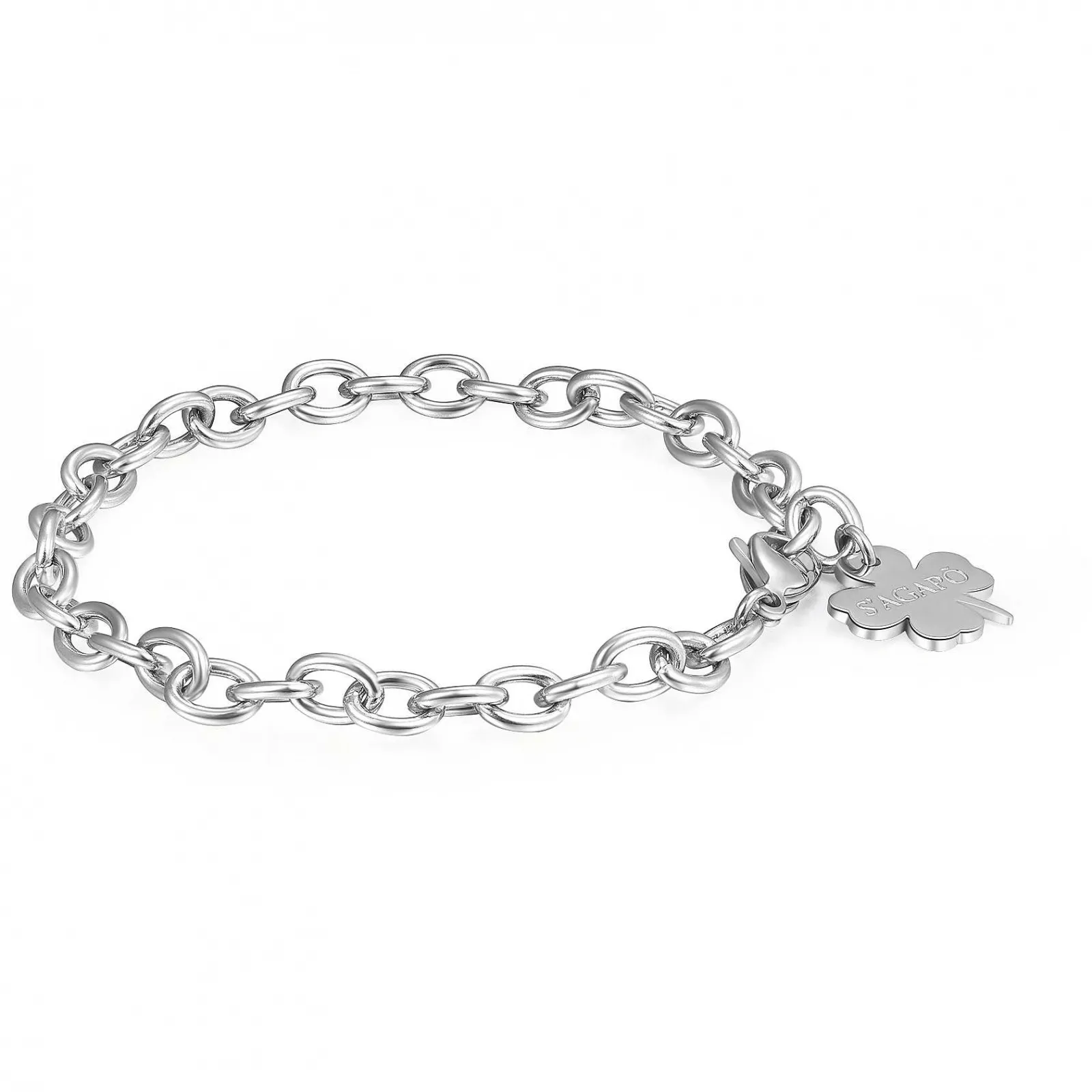 S’Agapò bracciale donna shac56 quadrifoglio