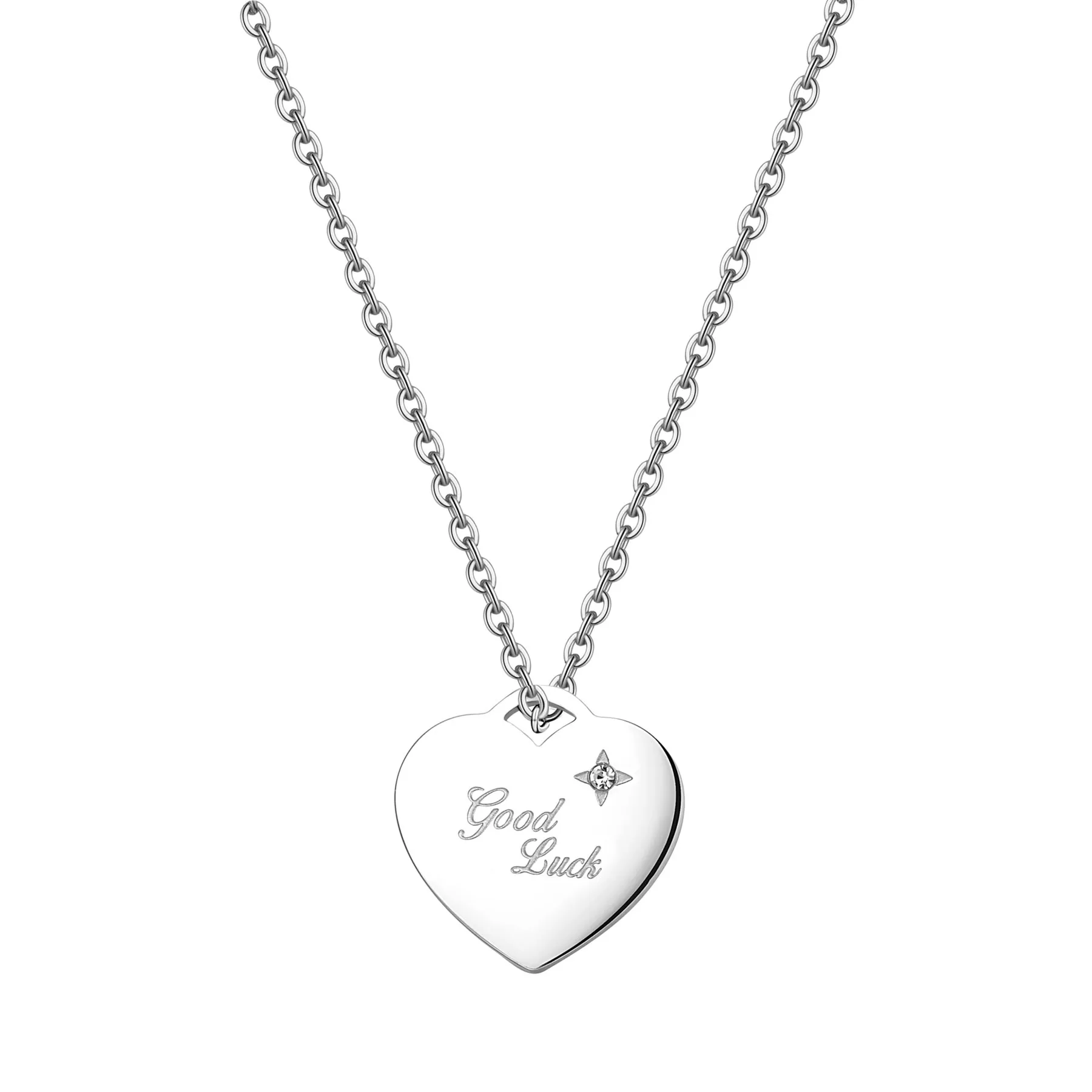 COLLANA SAGAPÒ BE MY ALWAYS CUORE CON CRISTALLO - SBM03