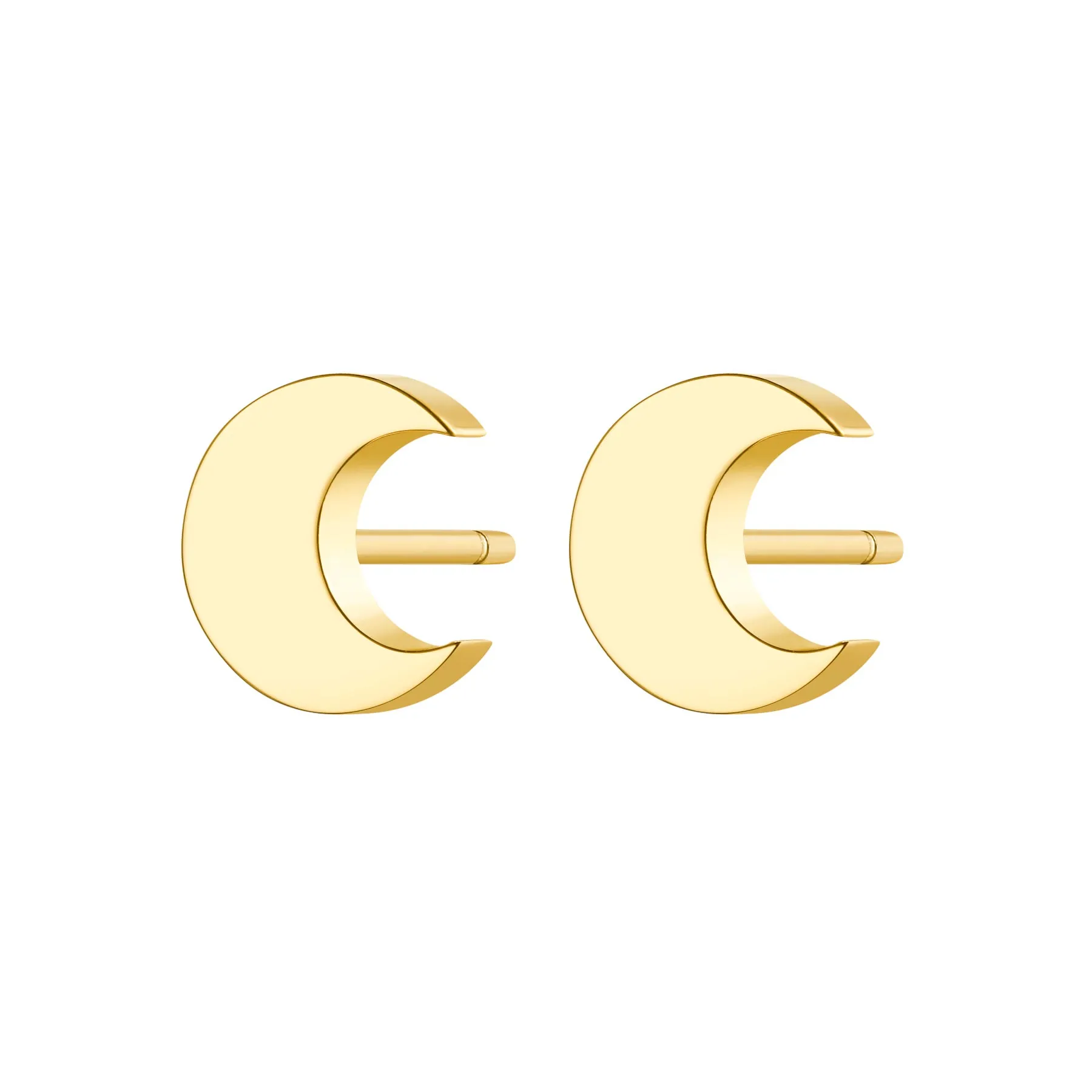 ORECCHINI SAGAPÒ CLICK MEZZALUNA PVD ORO - SCK44