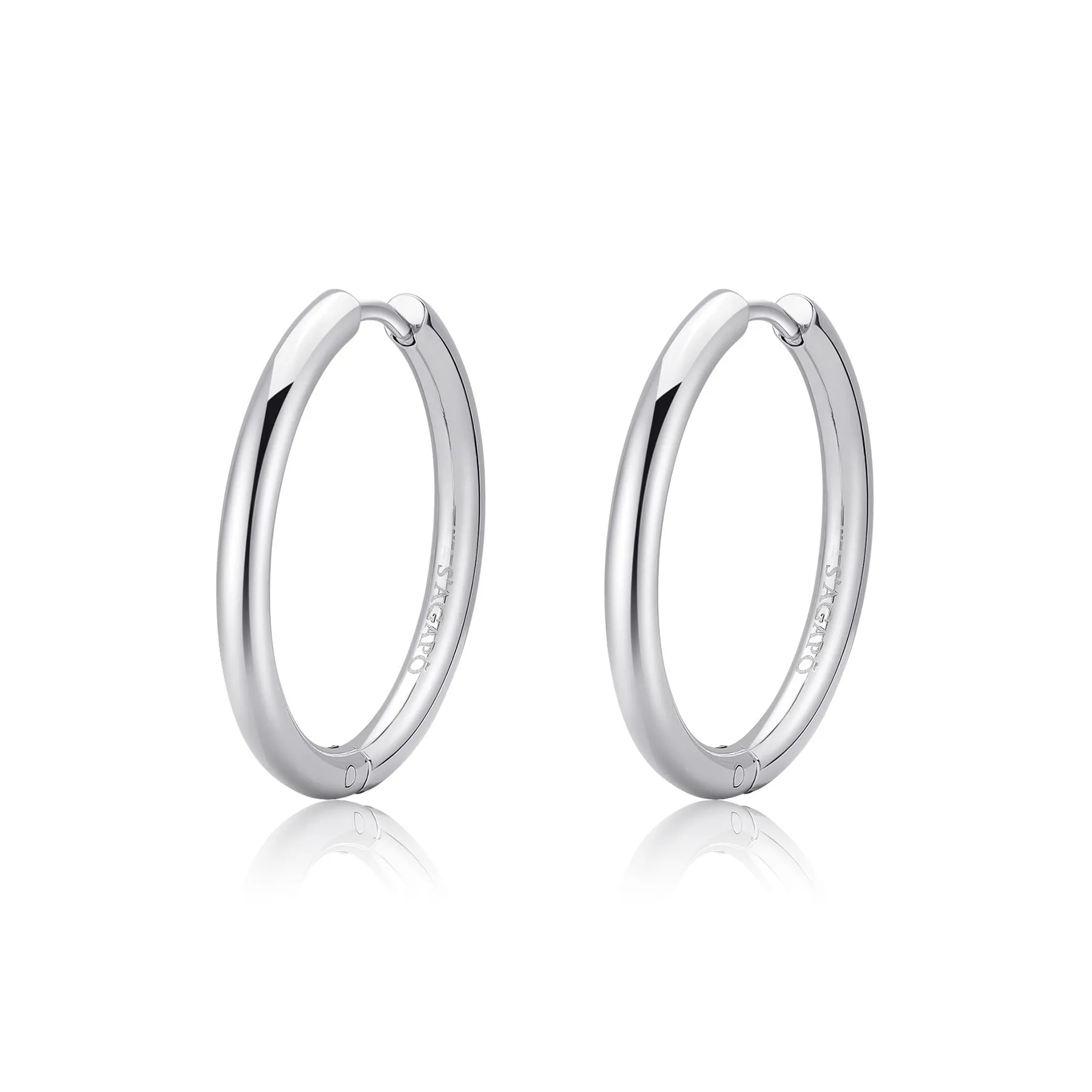 ORECCHINI SAGAPÒ CHUNKY BOCCOLE ACCIAIO - SHK71