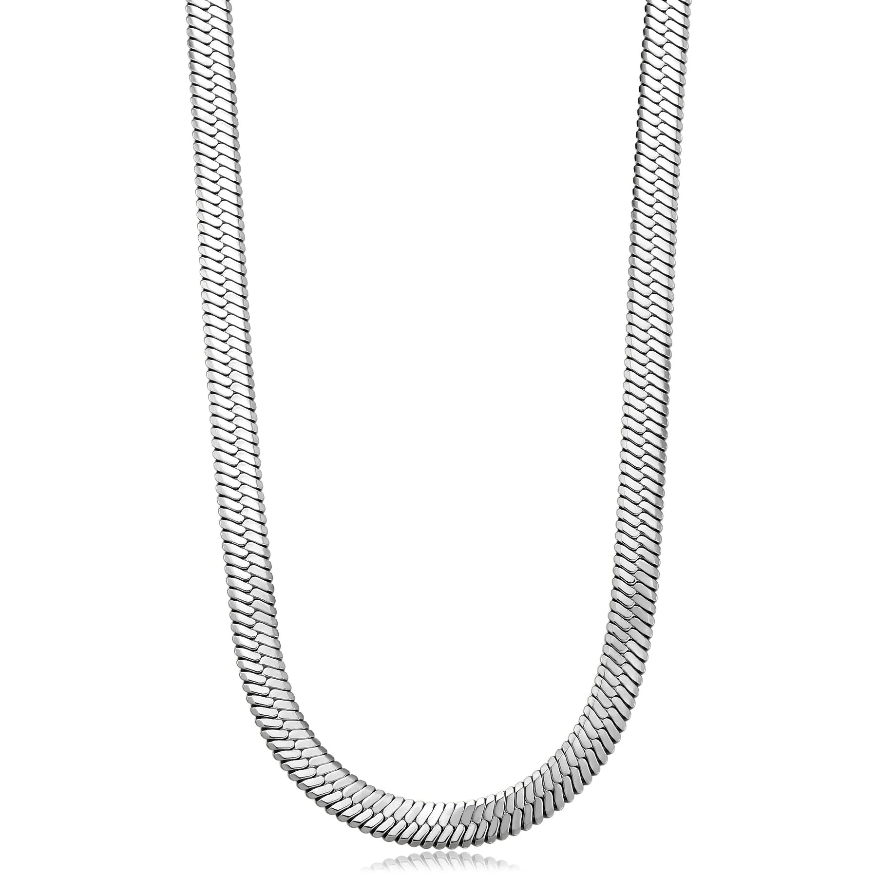 GIROCOLLO SAGAPÒ CHUNKY IN ACCIAIO - SHK82