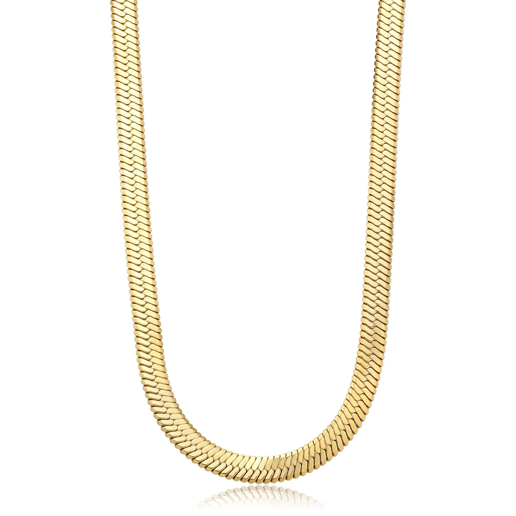 GIROCOLLO SAGAPÒ CHUNKY PVD ORO - SHK85