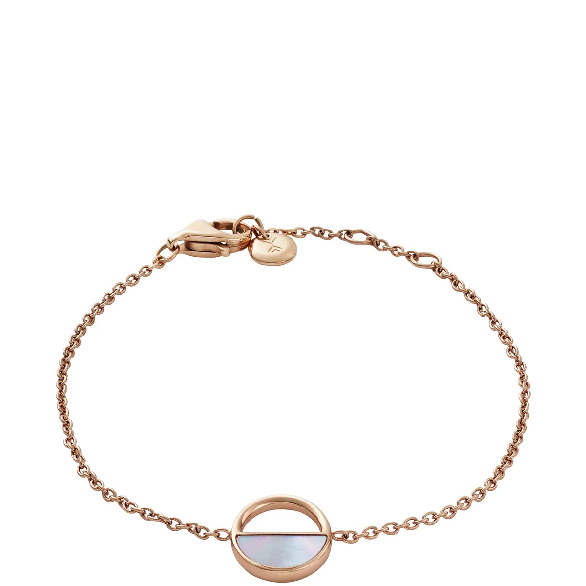 Skagen SKJ0999791 Bracciale Donna in acciaio Rosé con Madreperla - Elin