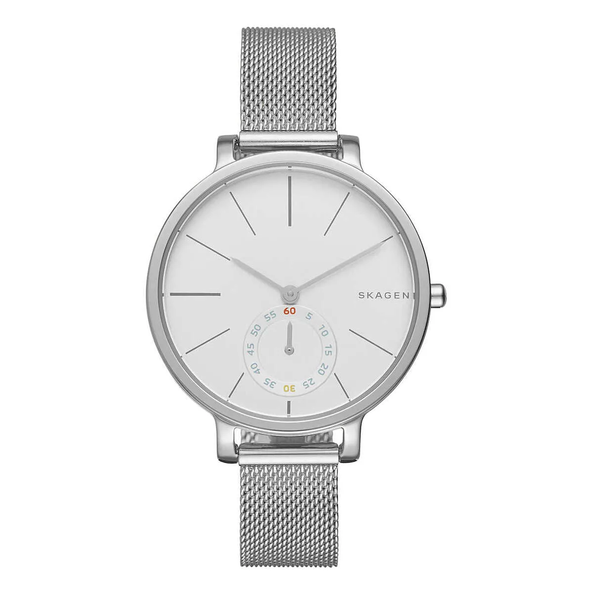 SKAGEN SKW2358 Orologio Donna in Acciaio Quadrante Argento Hagen