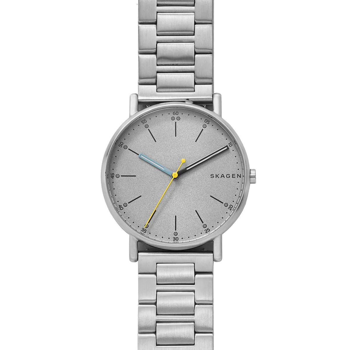 SKAGEN SKW6375 Orologio da Uomo in Acciaio Quadrante Grigio Signatur