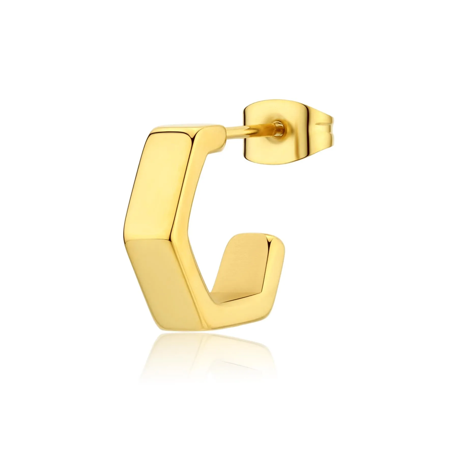 MONORECCHINO SAGAPÒ SNAP UOMO PVD ORO - SNP33