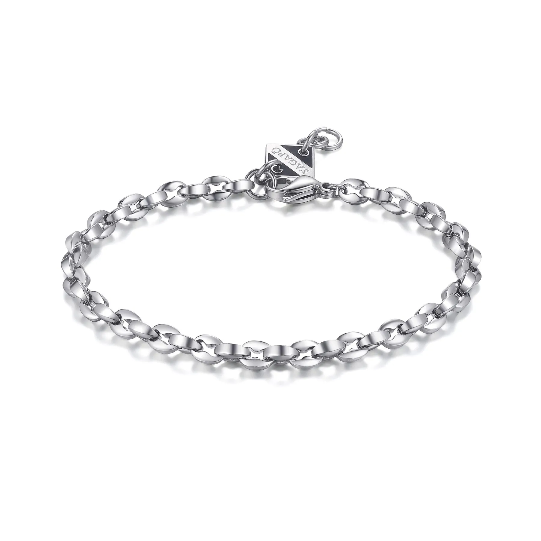 BRACCIALE SAGAPÒ RIPPLE UOMO IN ACCIAIO - SRP41