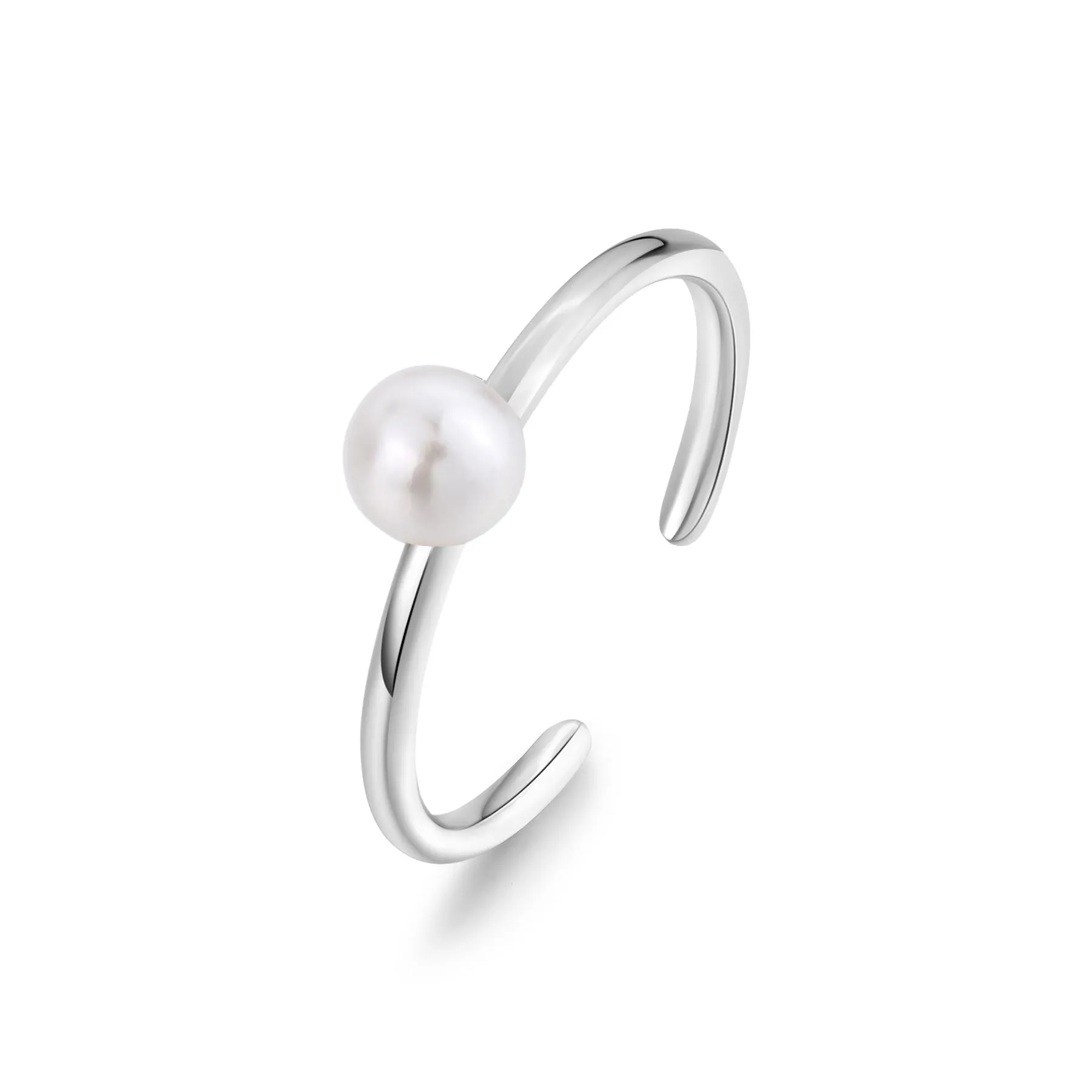 ANELLO SAGAPÒ WISDOM IN ACCIAIO CON PERLA - SWI31