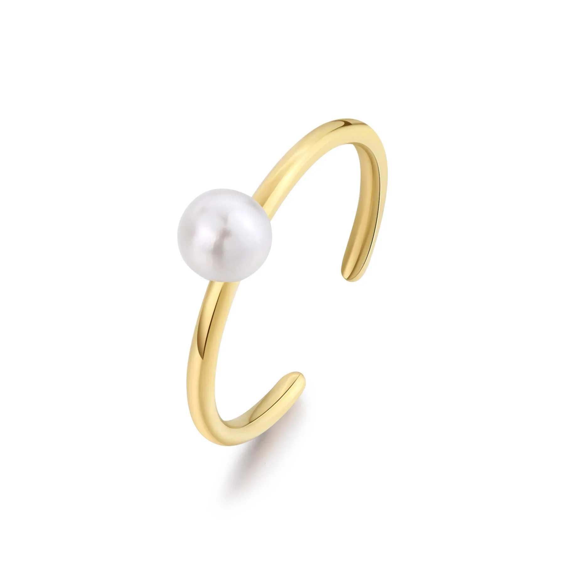 ANELLO SAGAPÒ WISDOM PVD ORO CON PERLA - SWI32