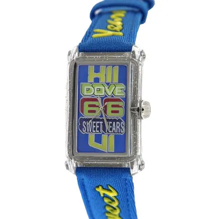 SY.6177L/53 Orologio SWEET YEARS by Chronotech Unisex Rettangolare Azzurro