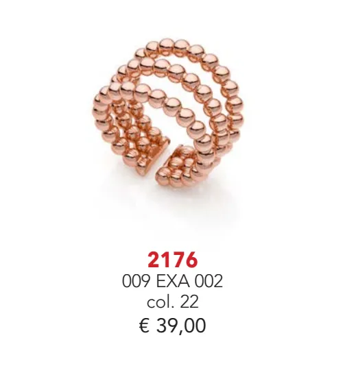 Anello in bronzo Rose UnoAerre