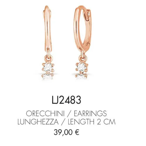 Orecchini donna gioielli Liujo Essential LJ2483