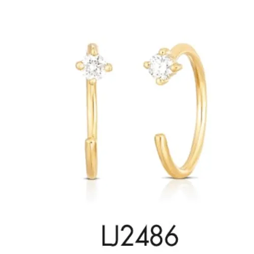 Orecchini Ear cuff donna gioielli Liujo Essential LJ2486