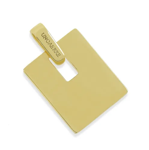Pendente quadrato dorato 2546