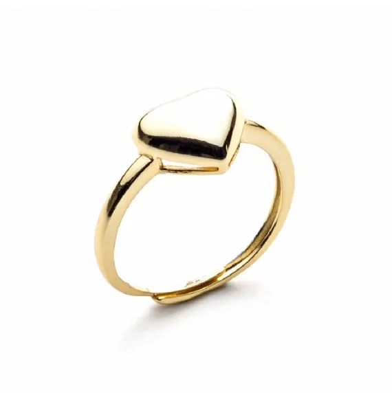 Anello Cuore in Argento 925 Oro Cesare Paciotti 4UAN5704W