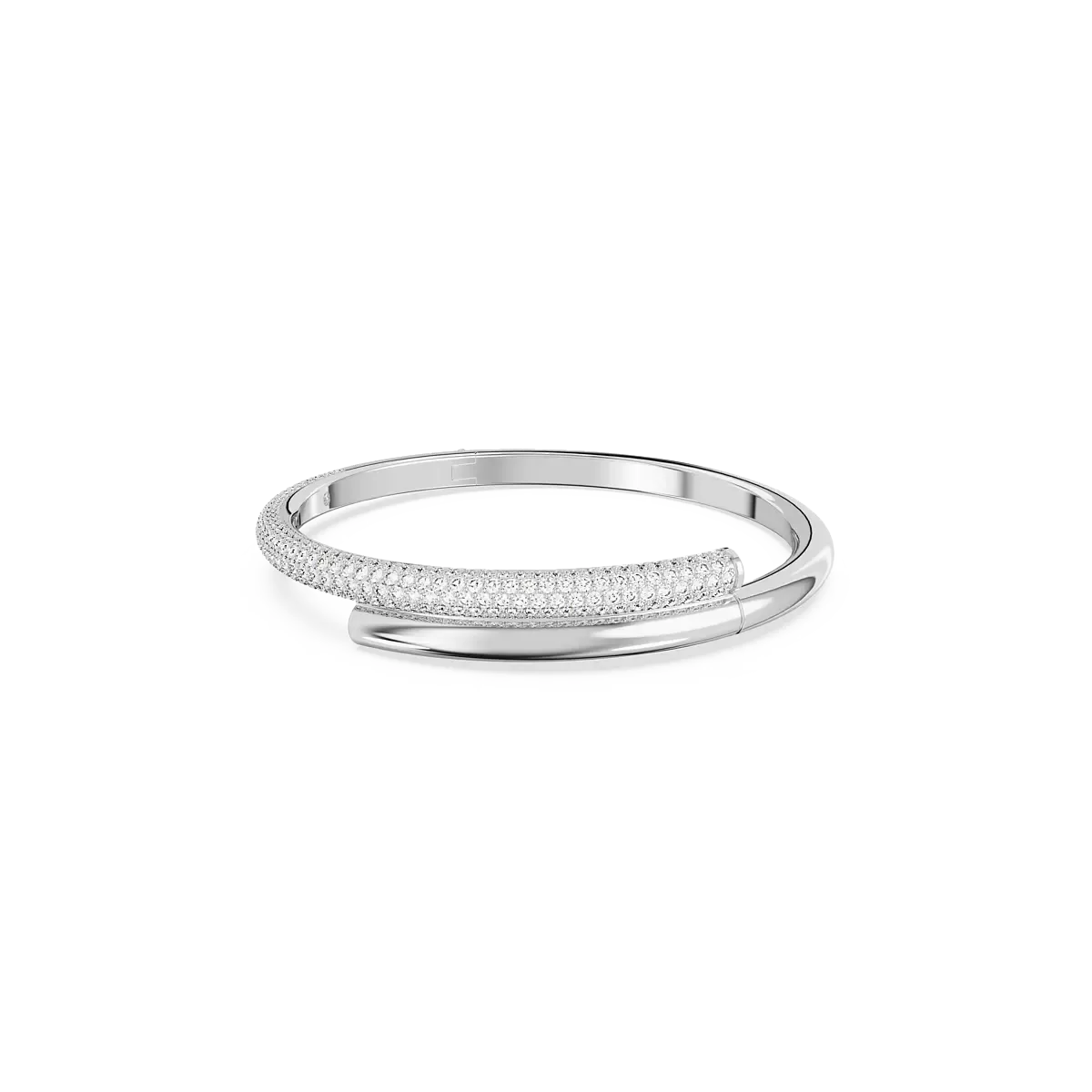 Swarovski Bracciale Rigido Incrociato con Cristalli 5670252