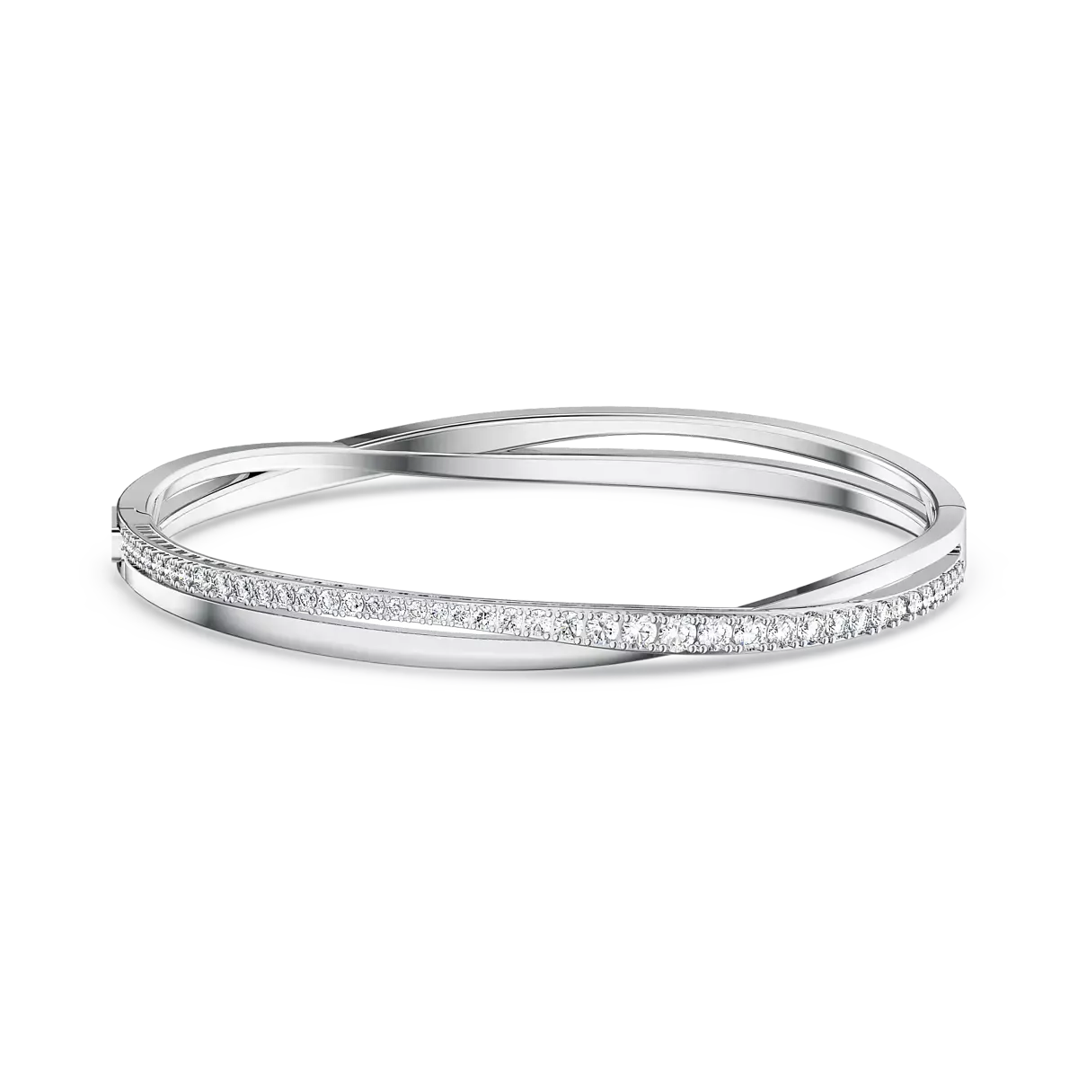 Swarovski Bracciale Rigido Twist con Zirconi 5565210