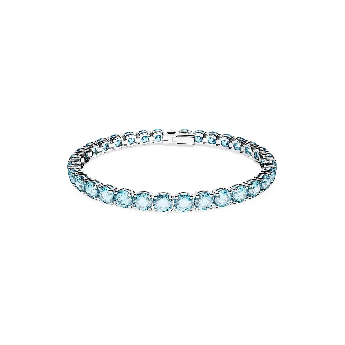 Swarovski Bracciale Tennis Matrix Azzurro