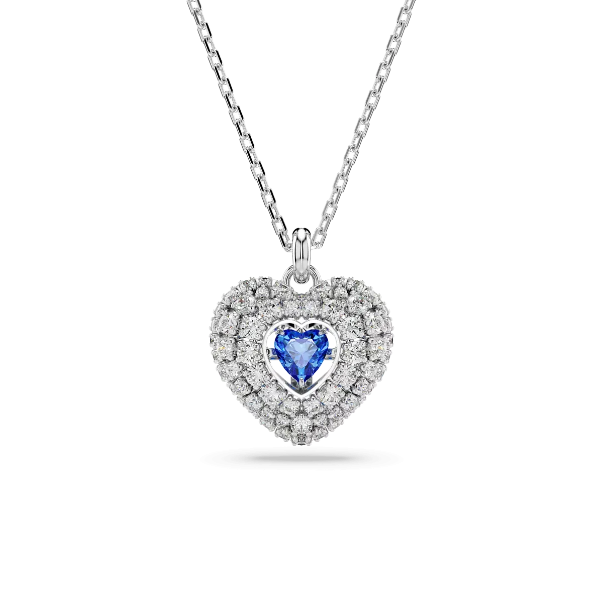 Swarovski Collana Cuore Blu Hyperbola 5680403