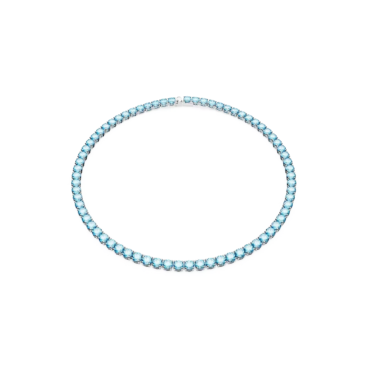 Swarovski Collana Tennis Azzurra Matrix 5661187