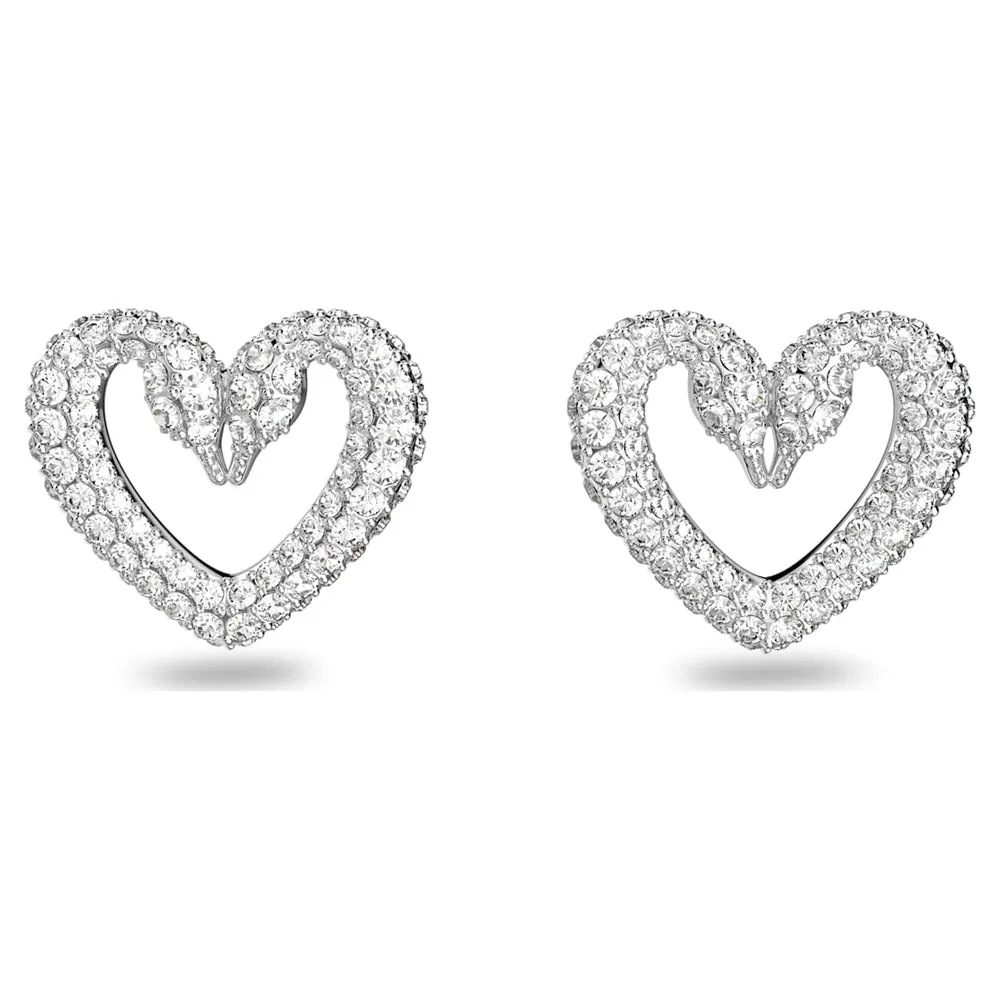 Swarovski Orecchini Una con Cuore 5625535