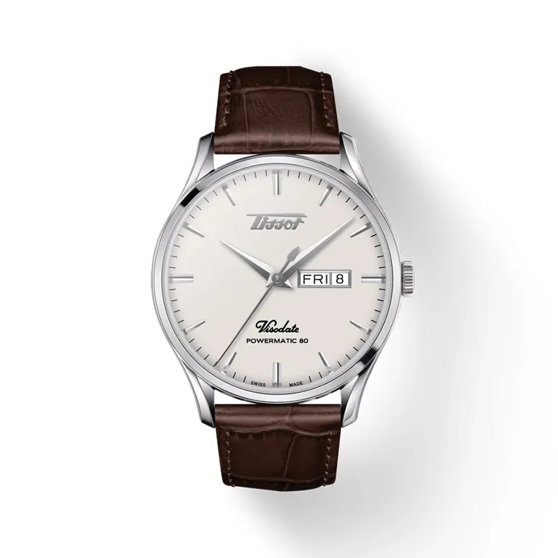 TISSOT – OROLOGIO UOMO – HERITAGE VISODATE POWERMATIC 80
