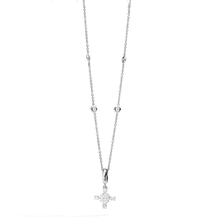 GIROCOLLO SUNLIGHT ORO BIANCO E DIAMANTI