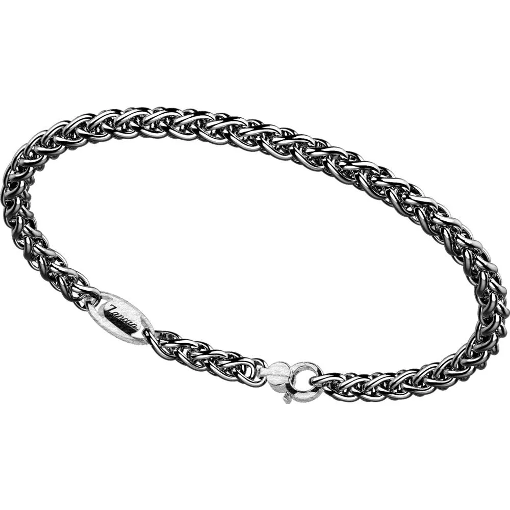 ZANCAN Bracciale Maglia Coda di Volpe Brunito EXB756-V