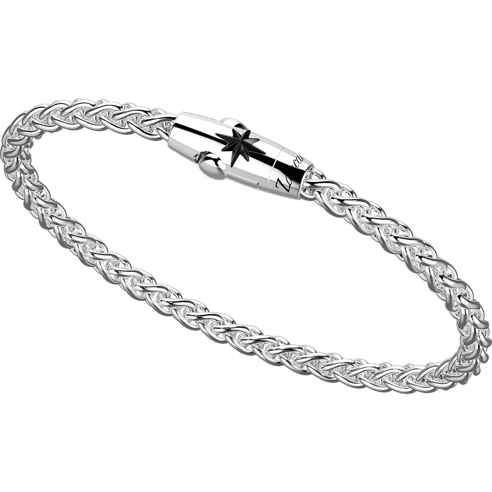 ZANCAN Bracciale Uomo Maglia in Argento EXB708